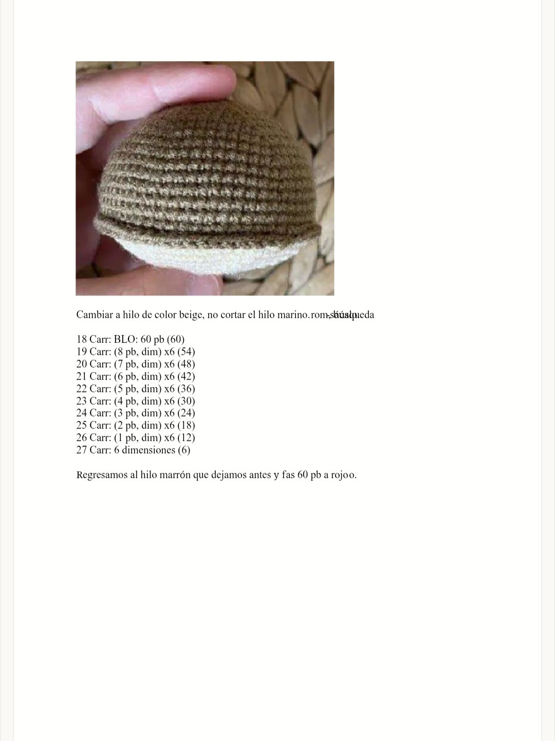 Patrón gratuito de amigurumi de tortuga de ganchillo fácil de seguir