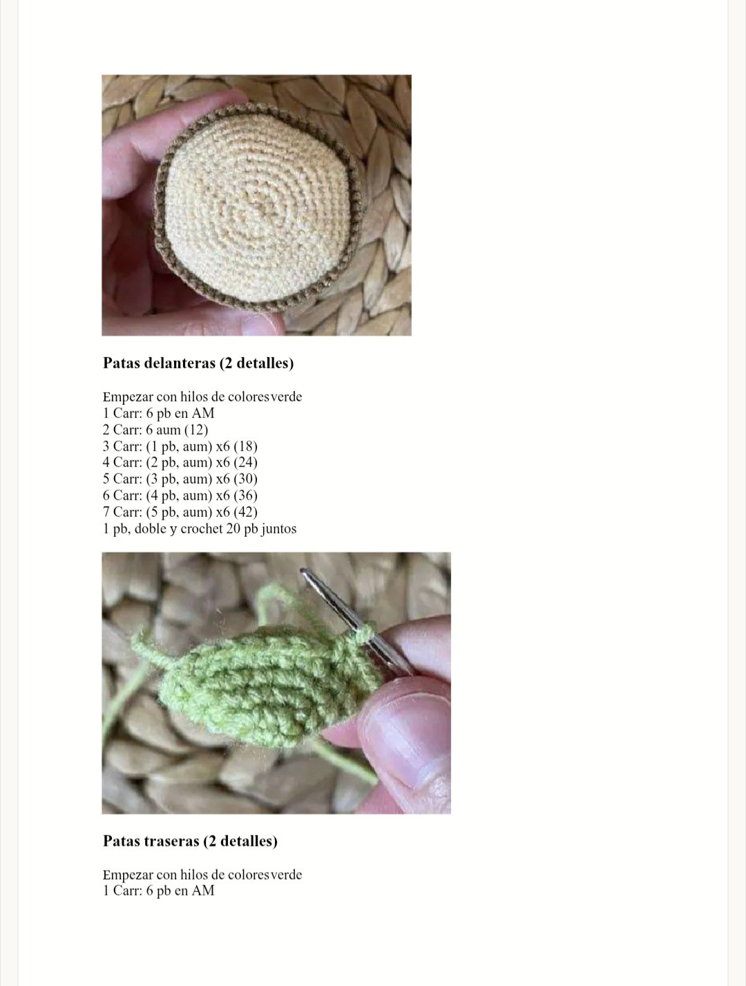 Patrón gratuito de amigurumi de tortuga de ganchillo fácil de seguir