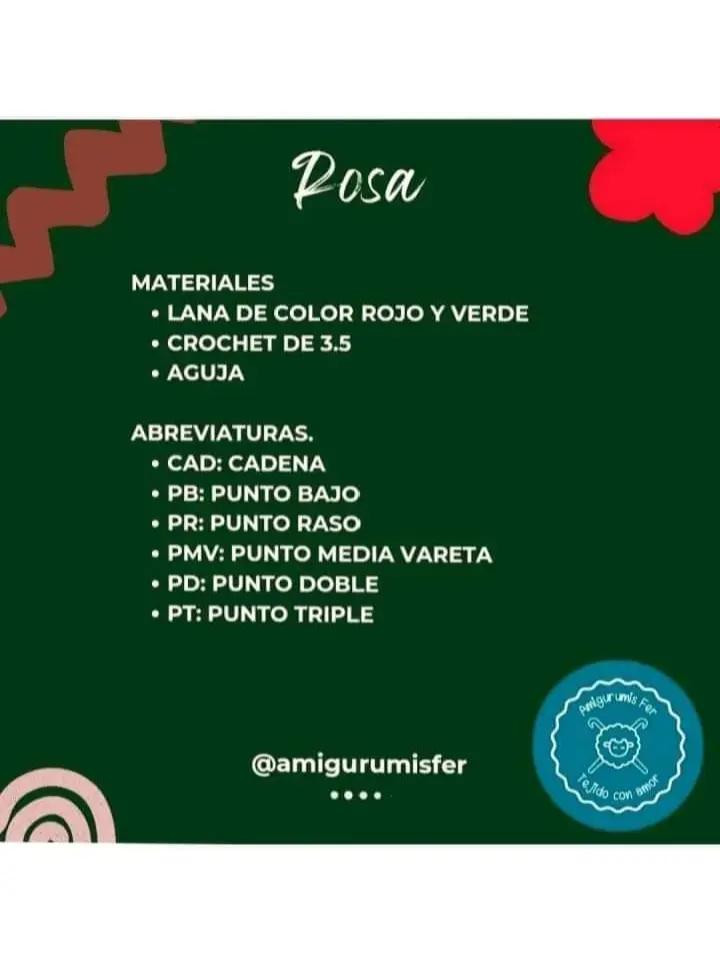 Patrón gratuito de crochet para hacer una rosa hermosa