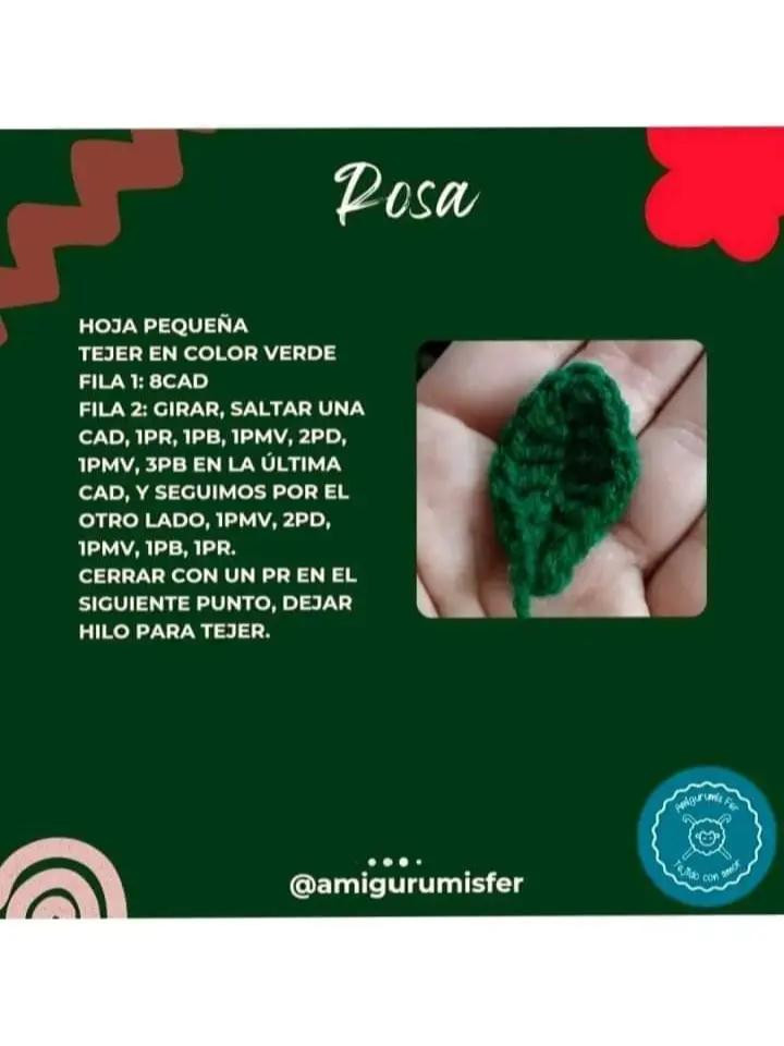 Patrón gratuito de crochet para hacer una rosa hermosa