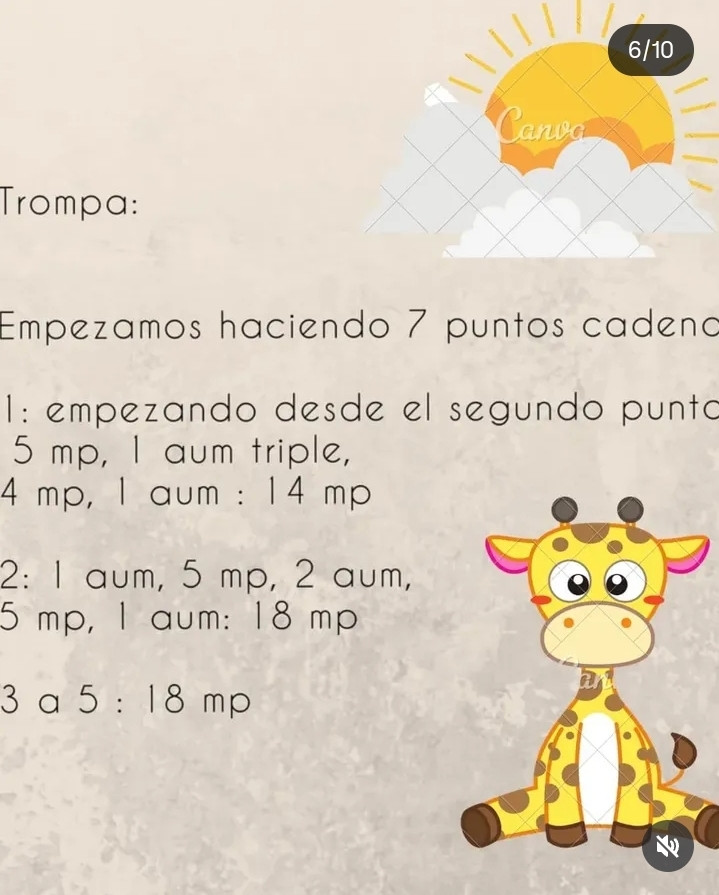 Patrón gratuito de jirafa amigurumi: crea tu propio juguete de peluche