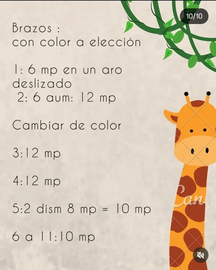 Patrón gratuito de jirafa amigurumi: crea tu propio juguete de peluche