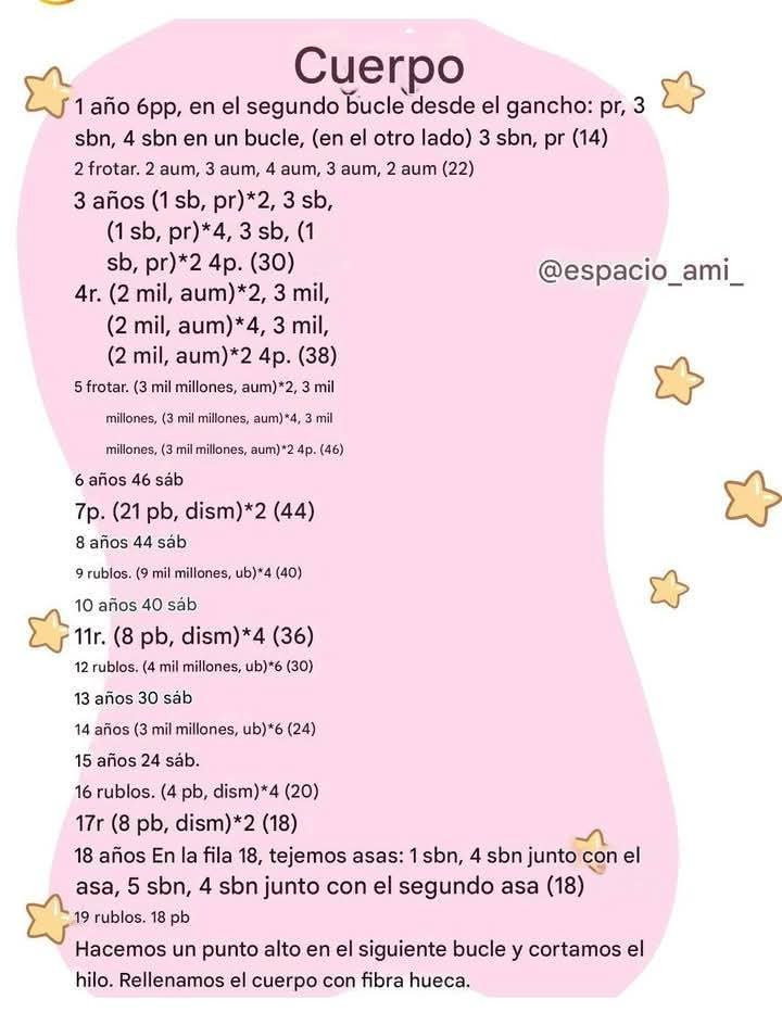 Patrón gratuito de muñeco de peluche de conejo tejido a crochet