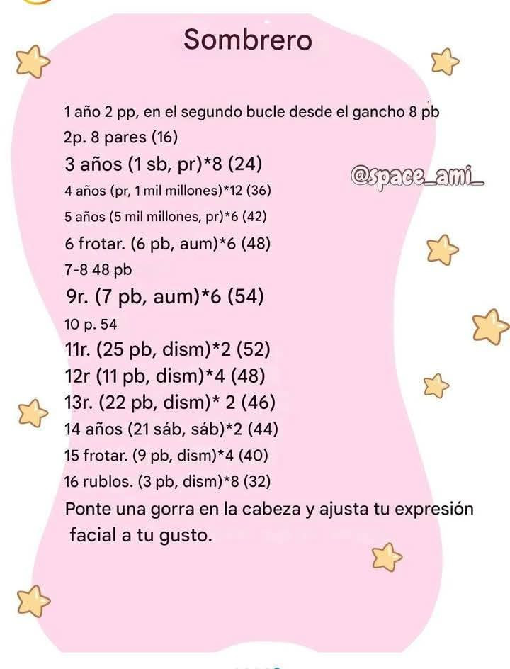 Patrón gratuito de muñeco de peluche de conejo tejido a crochet