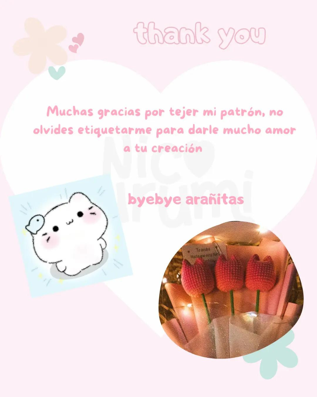 Patrón Gratuito de Tulipanes en Crochet para Regalo Perfecto
