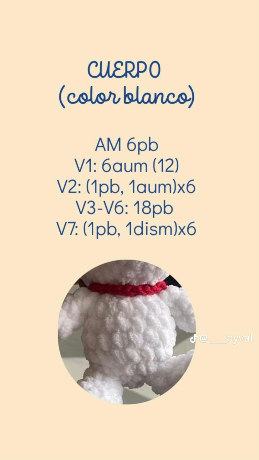 Patrón gratuito para tejer un mini Snoopy adorable