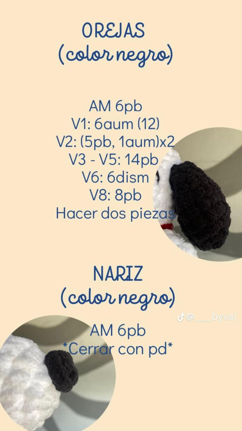 Patrón gratuito para tejer un mini Snoopy adorable