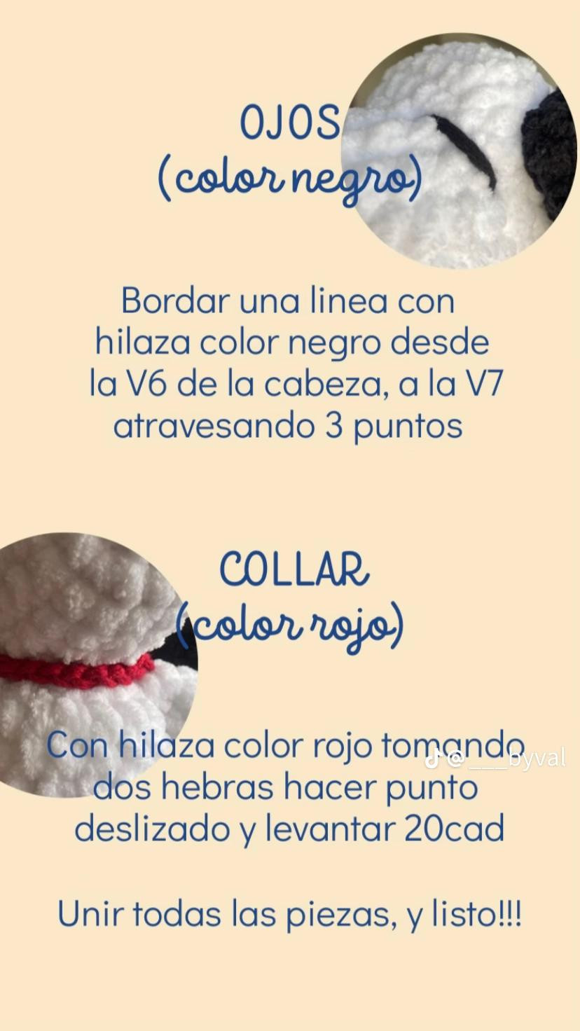 Patrón gratuito para tejer un mini Snoopy adorable
