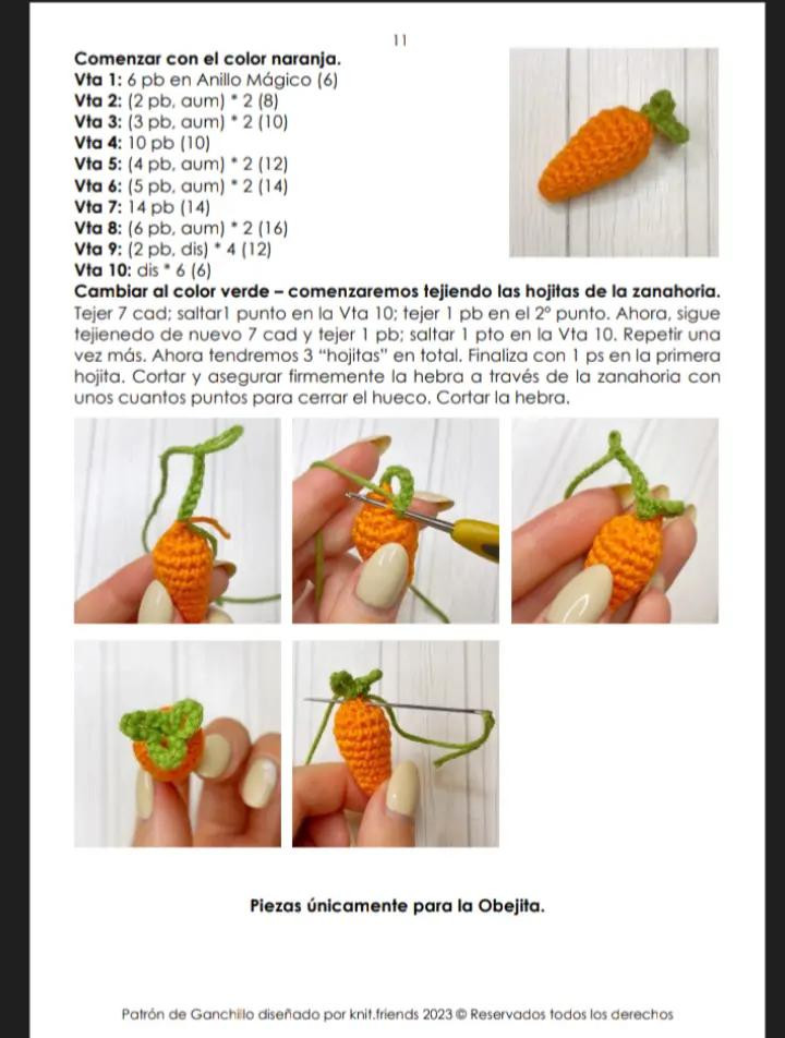 Patrones de amigurumis de Pascua: conejos, pollitos y corderos adorables