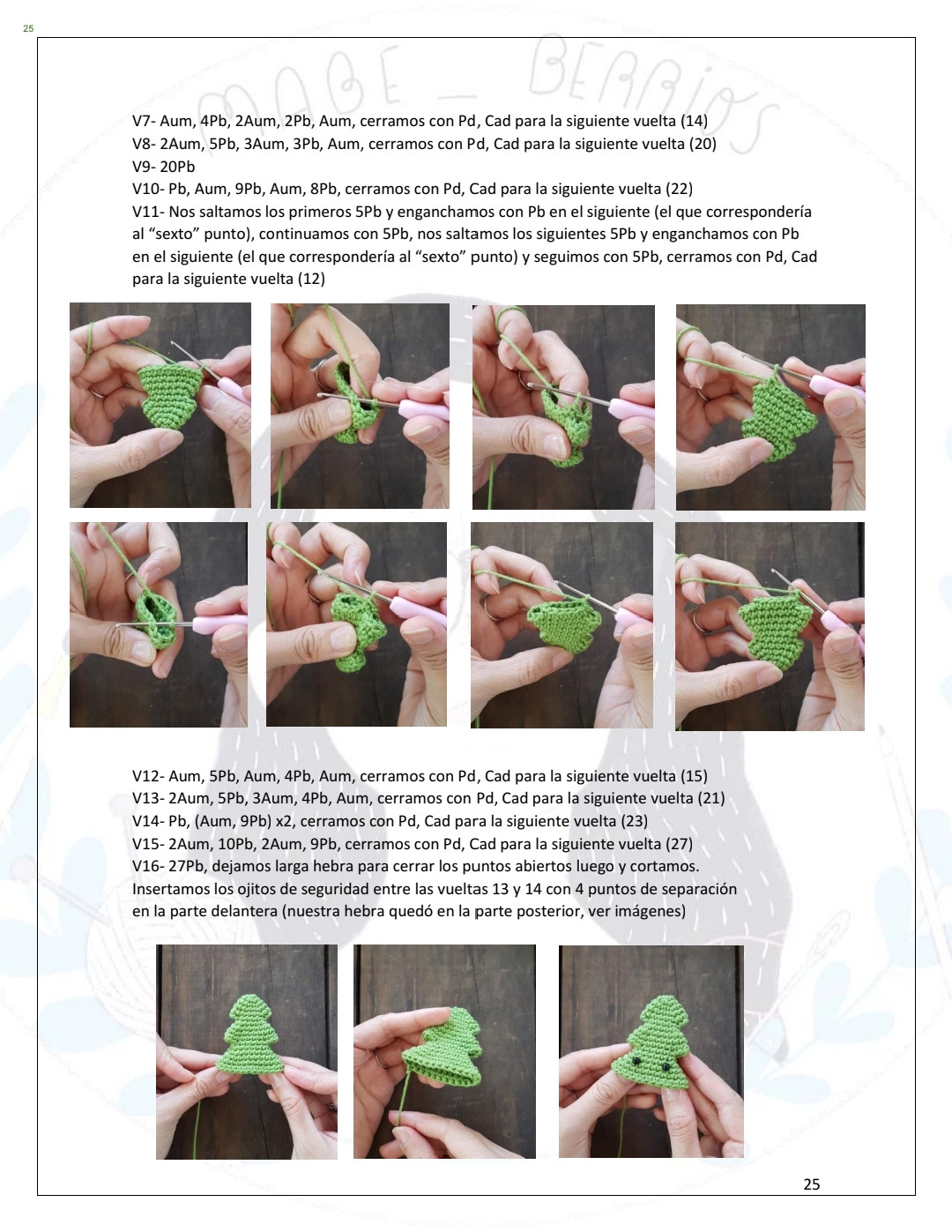 Patrones de Corbatas Navideñas a Crochet para Fiestas Alegres