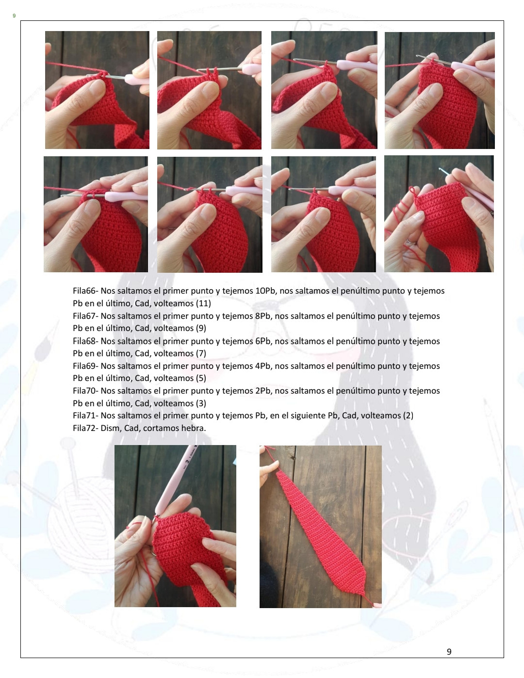 Patrones de Corbatas Navideñas a Crochet para Fiestas Alegres