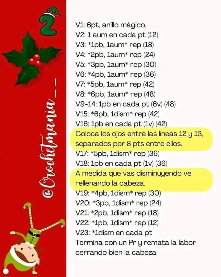 Patrones gratuitos para hacer esferas navideñas de ganchillo