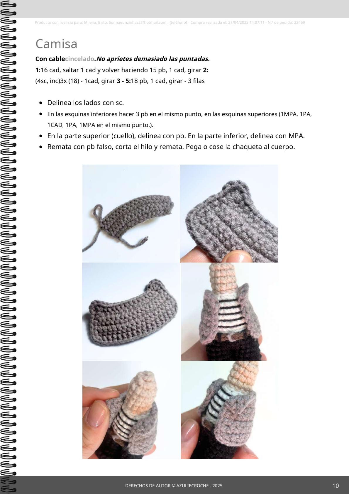 Pequeño muñeco amigurumi con flores amarillas, perfecto para regalar.