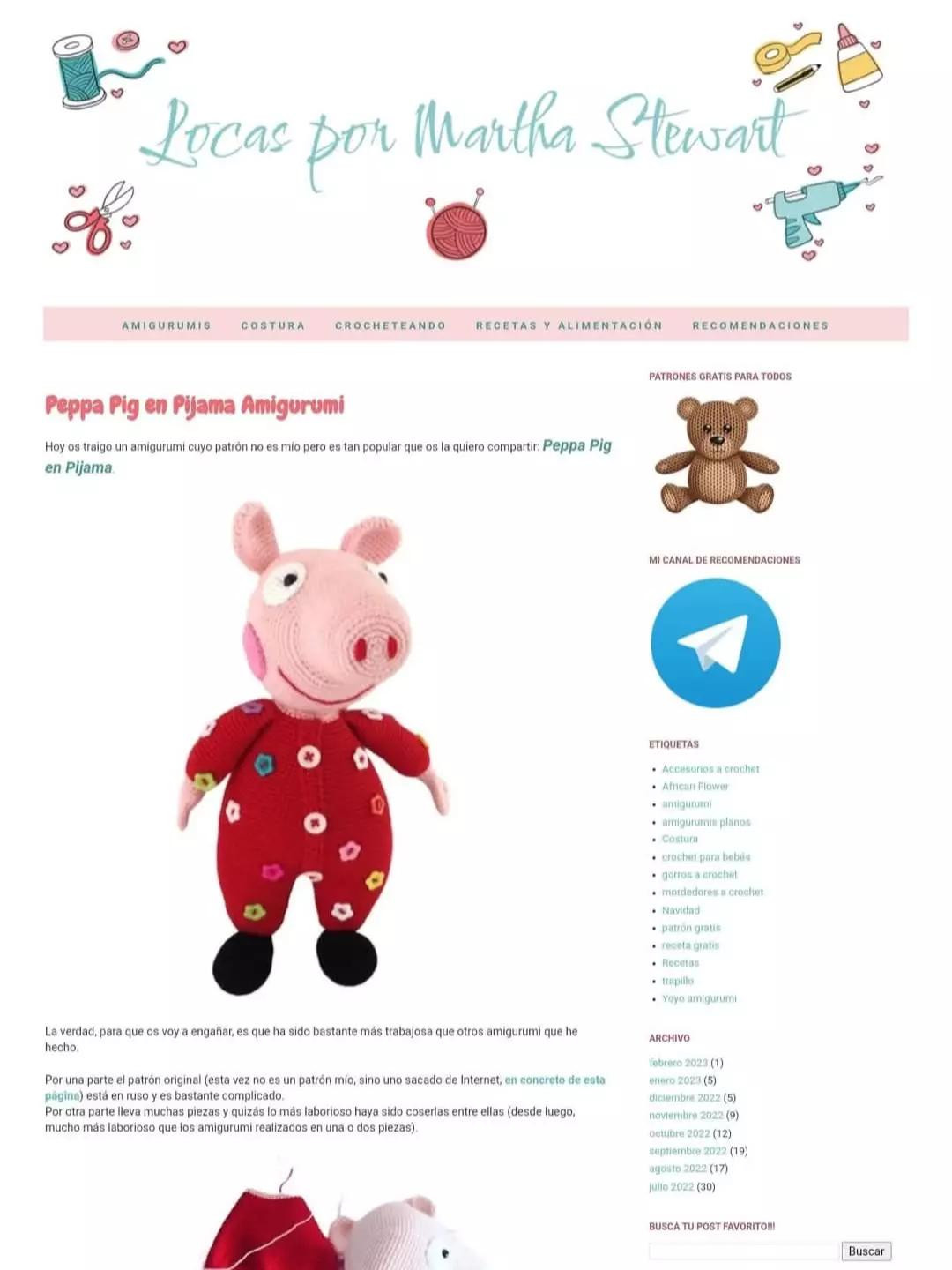 ```plaintextPatrón de Amigurumi de Cerdito Rosado con Traje Rojo