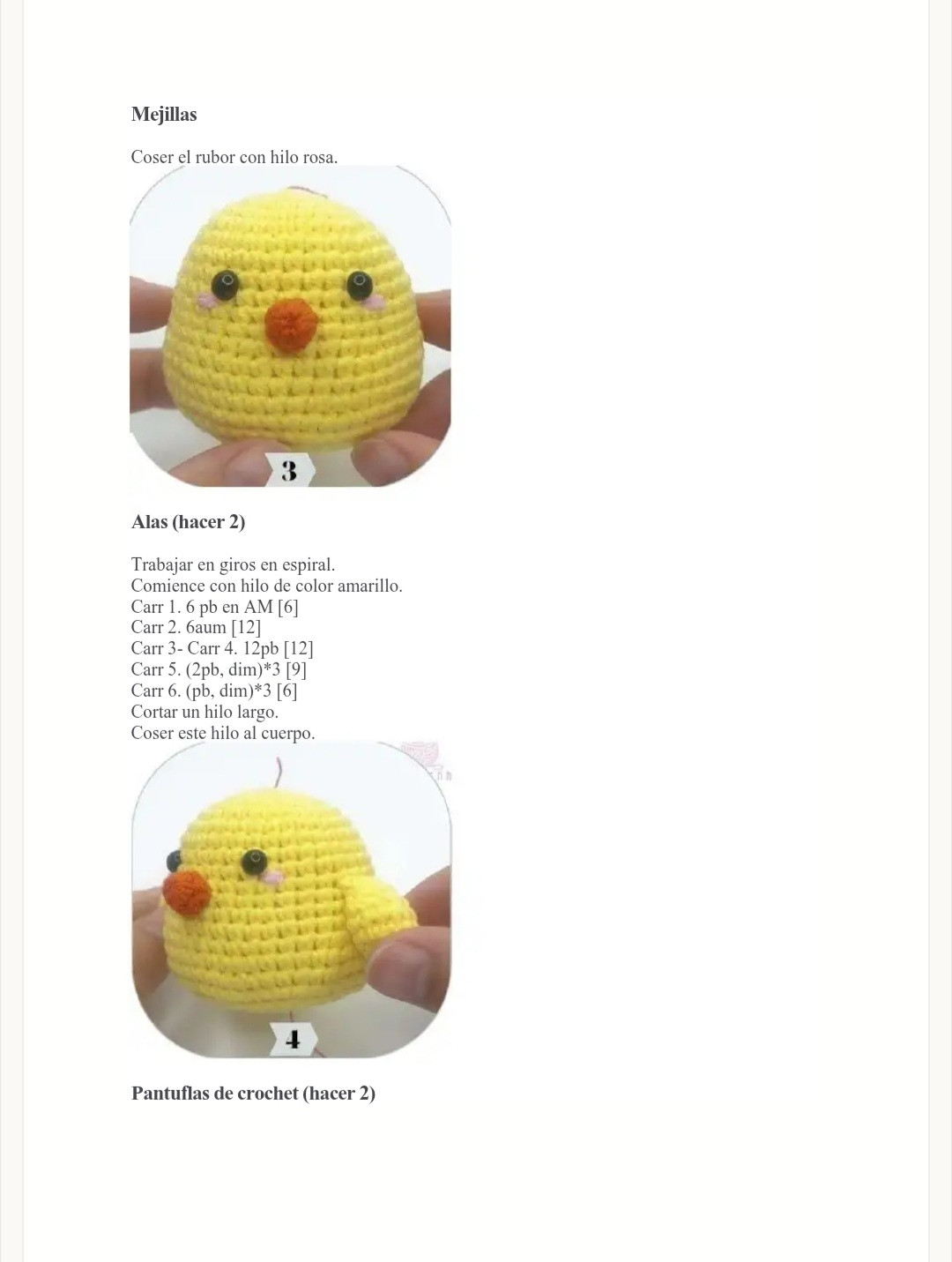Pollitos Amigurumi con Sombreros Divertidos: Patrón Gratuito en PDF
