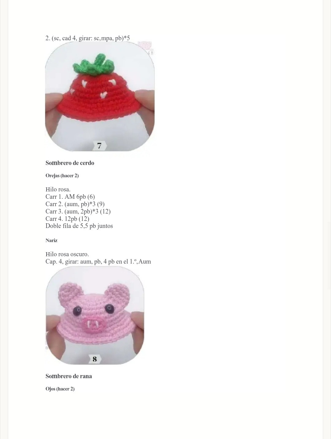 Pollitos Amigurumi con Sombreros Divertidos: Patrón Gratuito en PDF