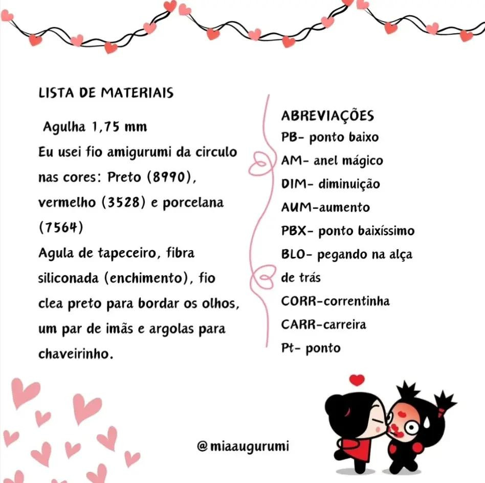 Receita de Amigurumi: Bonecas de Namorados Fofas e Charmosas
