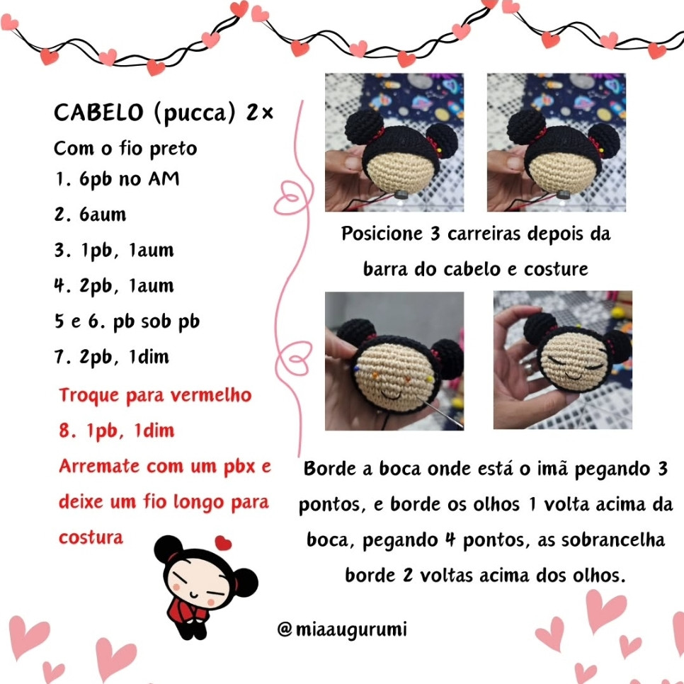 Receita de Amigurumi: Bonecas de Namorados Fofas e Charmosas