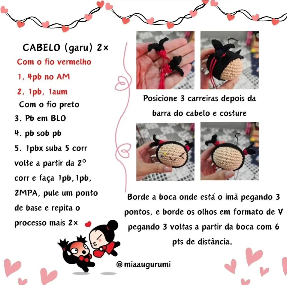Receita de Amigurumi: Bonecas de Namorados Fofas e Charmosas