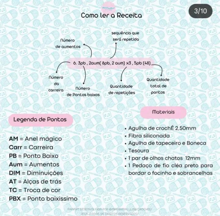 Receita de Amigurumi: Como Fazer uma Raposinha Fofa em Crochê