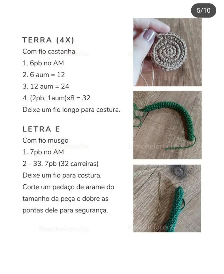 Receita de Amigurumi: Crie Cactos "Love" Com Charme Artesanal