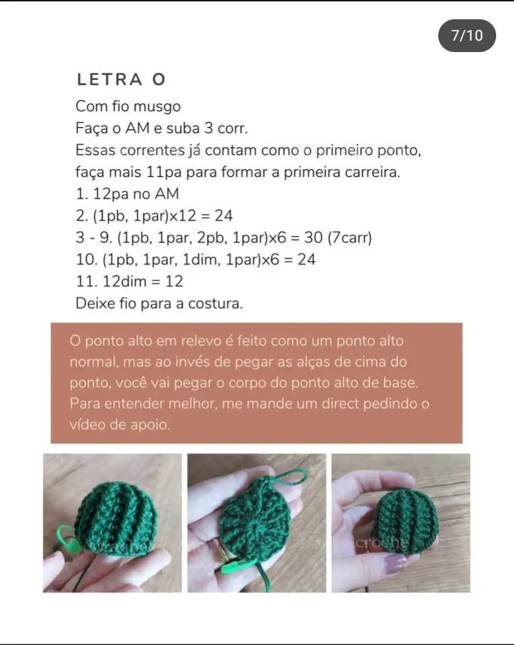 Receita de Amigurumi: Crie Cactos "Love" Com Charme Artesanal