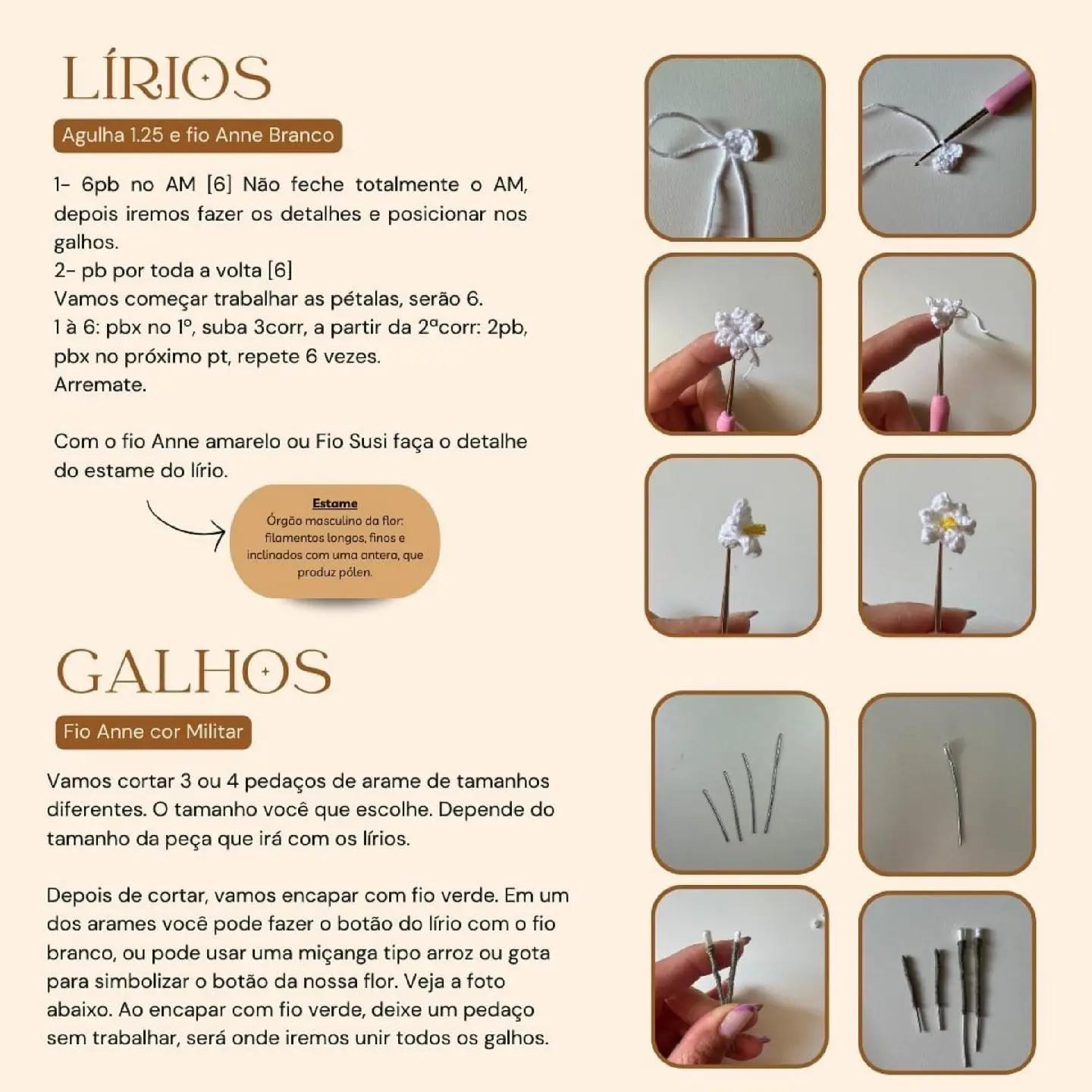 Receita de Amigurumi: Santa Filomena em Crochê