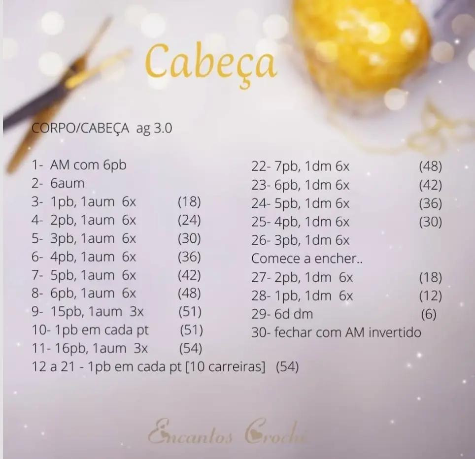 Receita de Coruja de Crochê: Gráfico Amigurumi Dễ Thương