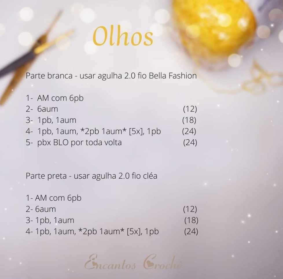 Receita de Coruja de Crochê: Gráfico Amigurumi Dễ Thương