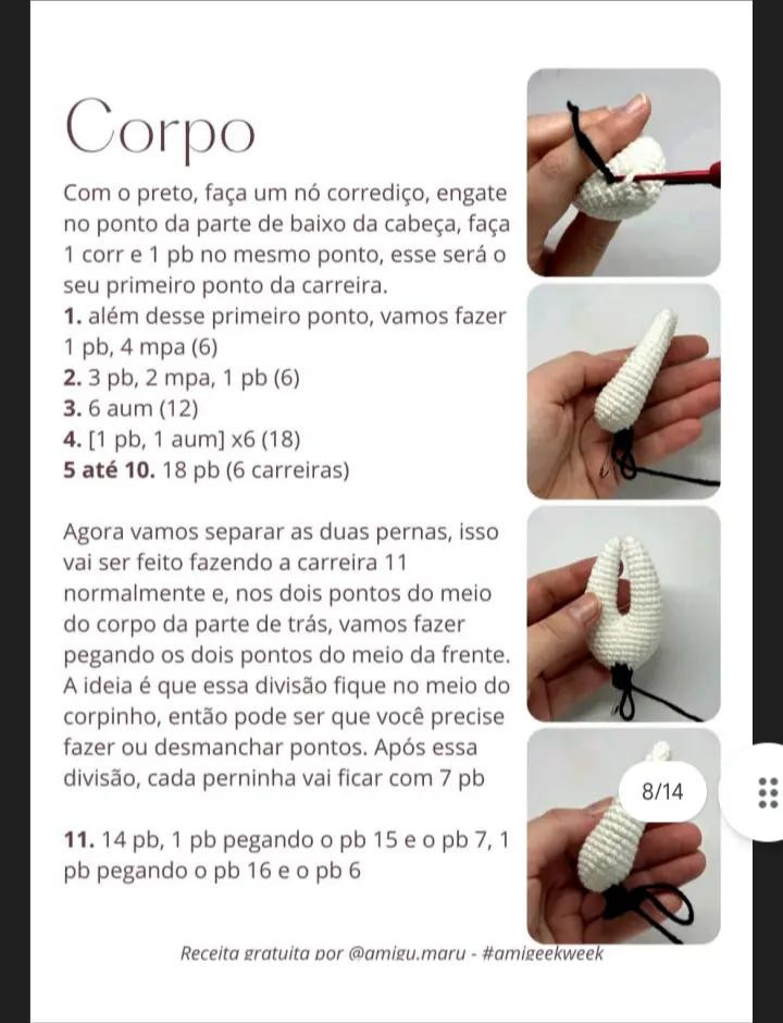 Receita Grátis de Amigurumi: Boneca Hornet em Vestido Vermelho