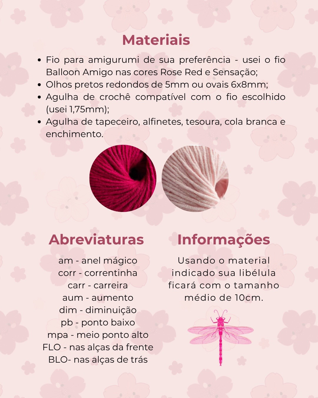 Receita Grátis de Libélula de Crochê: Guia Completo em Português