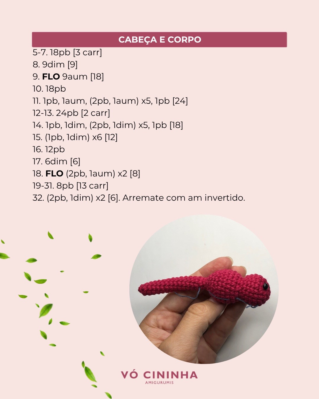 Receita Grátis de Libélula de Crochê: Guia Completo em Português