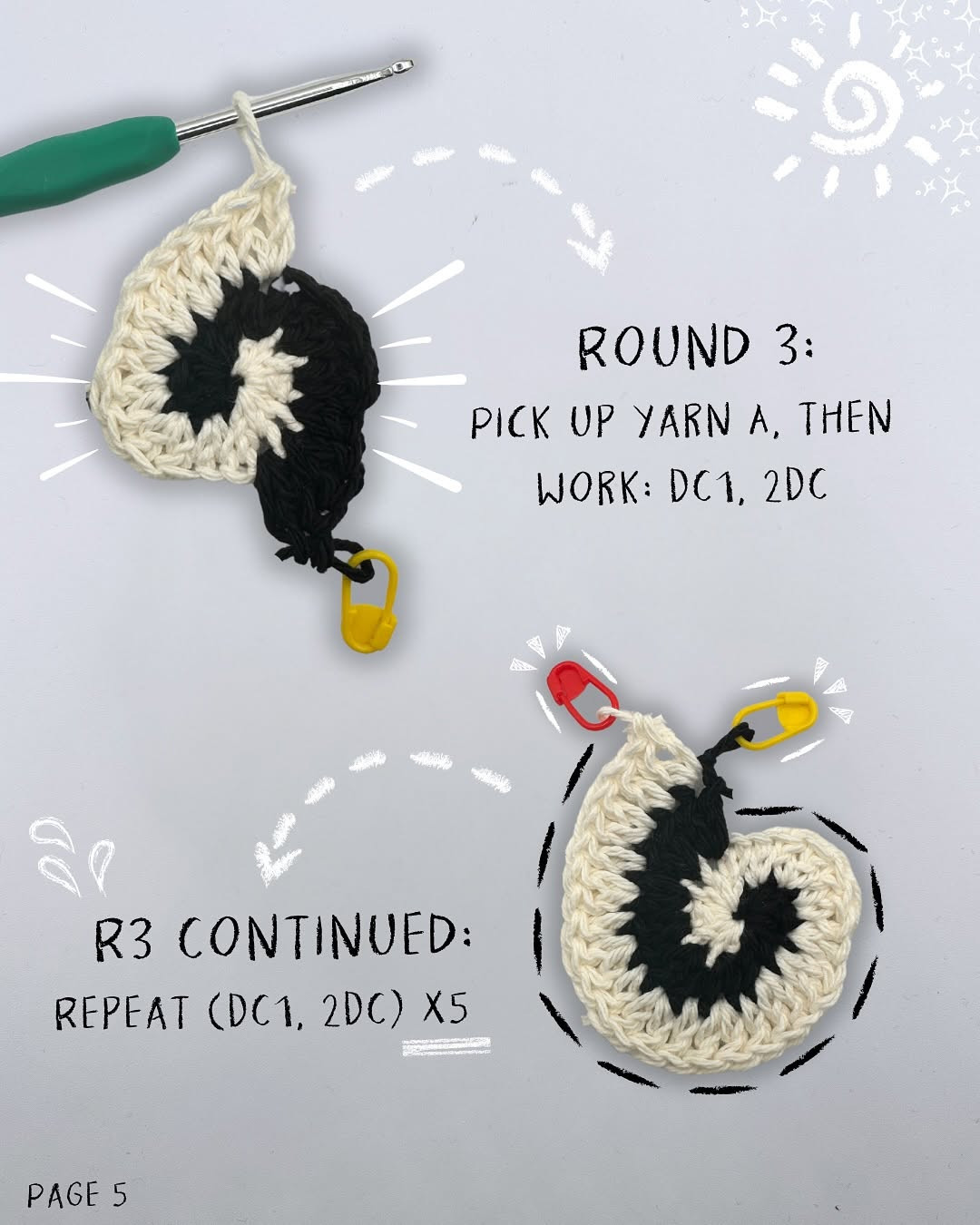 Spiral Granny Square Crochet Pattern: A Step-by-Step Guide