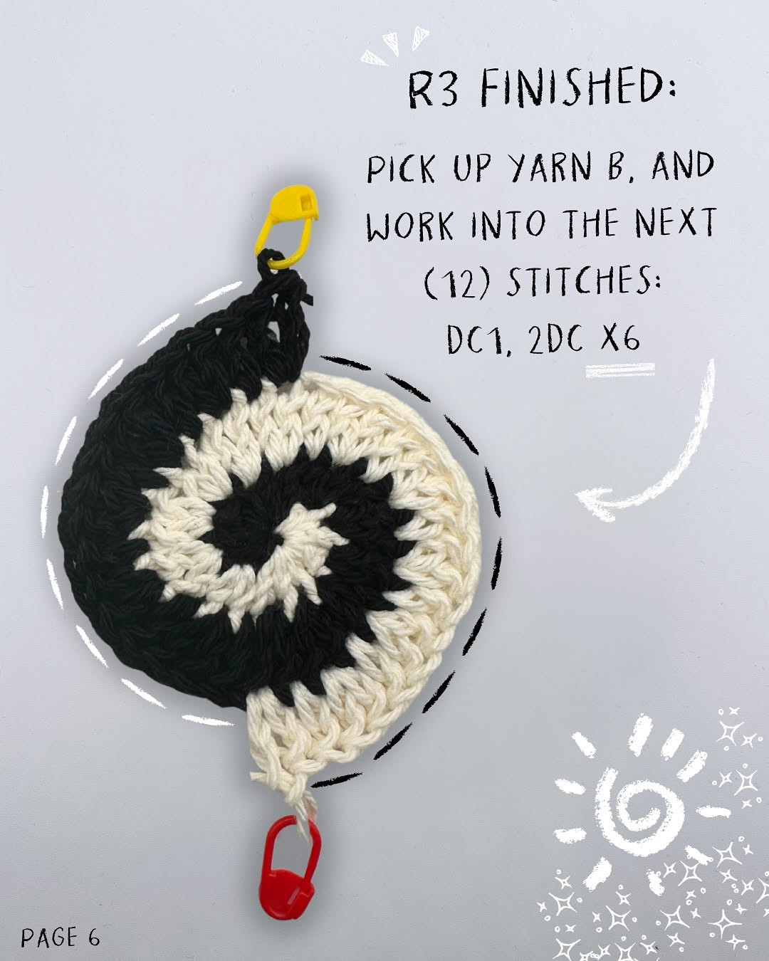 Spiral Granny Square Crochet Pattern: A Step-by-Step Guide
