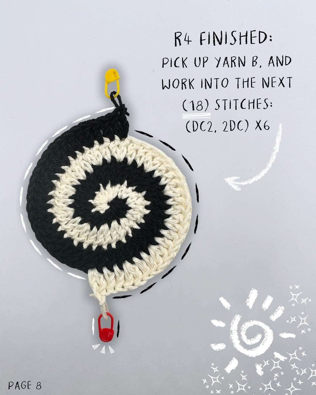 Spiral Granny Square Crochet Pattern: A Step-by-Step Guide