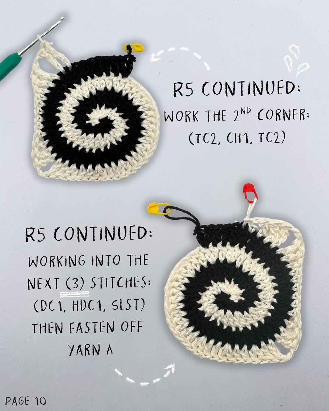 Spiral Granny Square Crochet Pattern: A Step-by-Step Guide