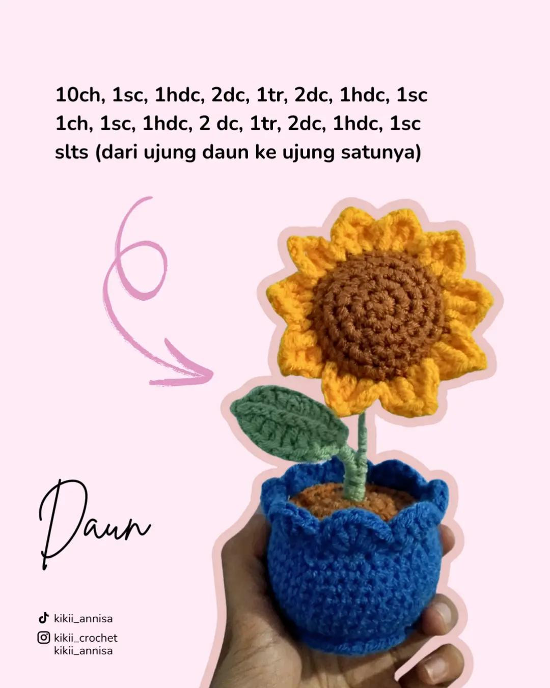 Sunflower Crochet Pattern: A Step-by-Step Guide