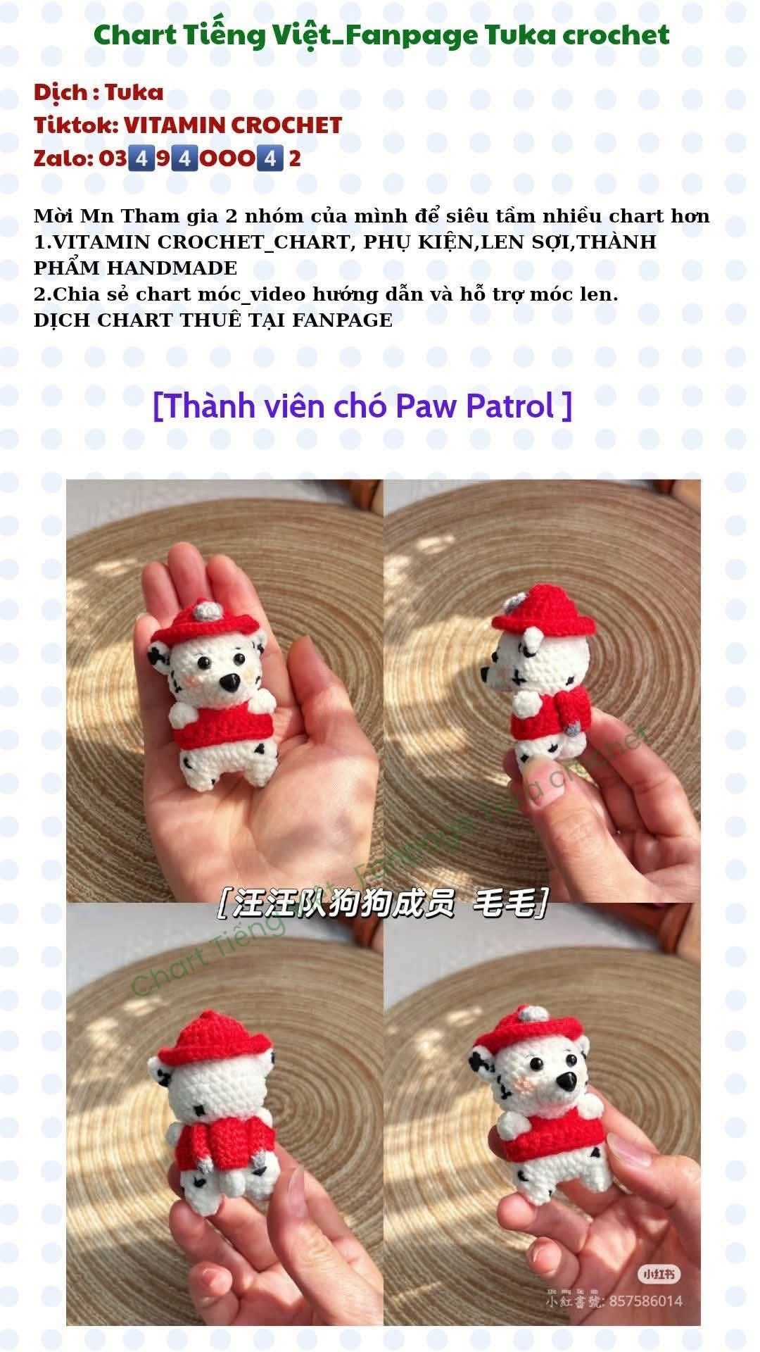 thành viên chó paw patrol