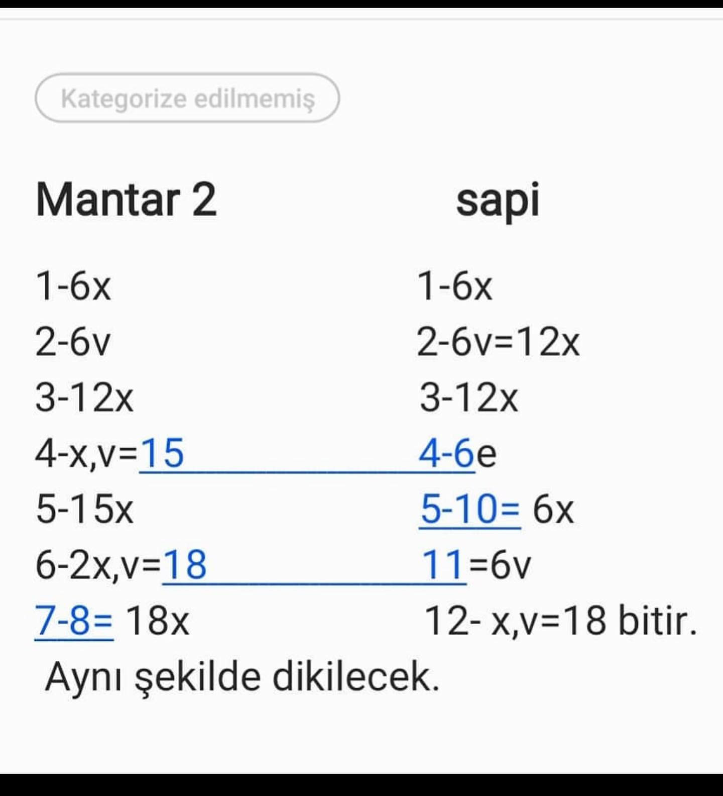 Tığ İşi Mantar Deseni: Sevimli ve Kolay Yapılabilir