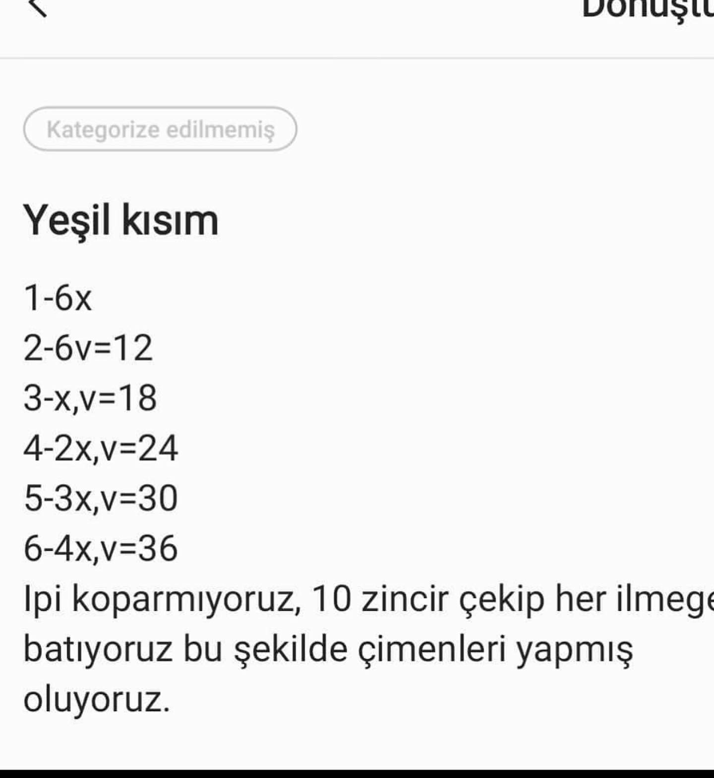 Tığ İşi Mantar Deseni: Sevimli ve Kolay Yapılabilir
