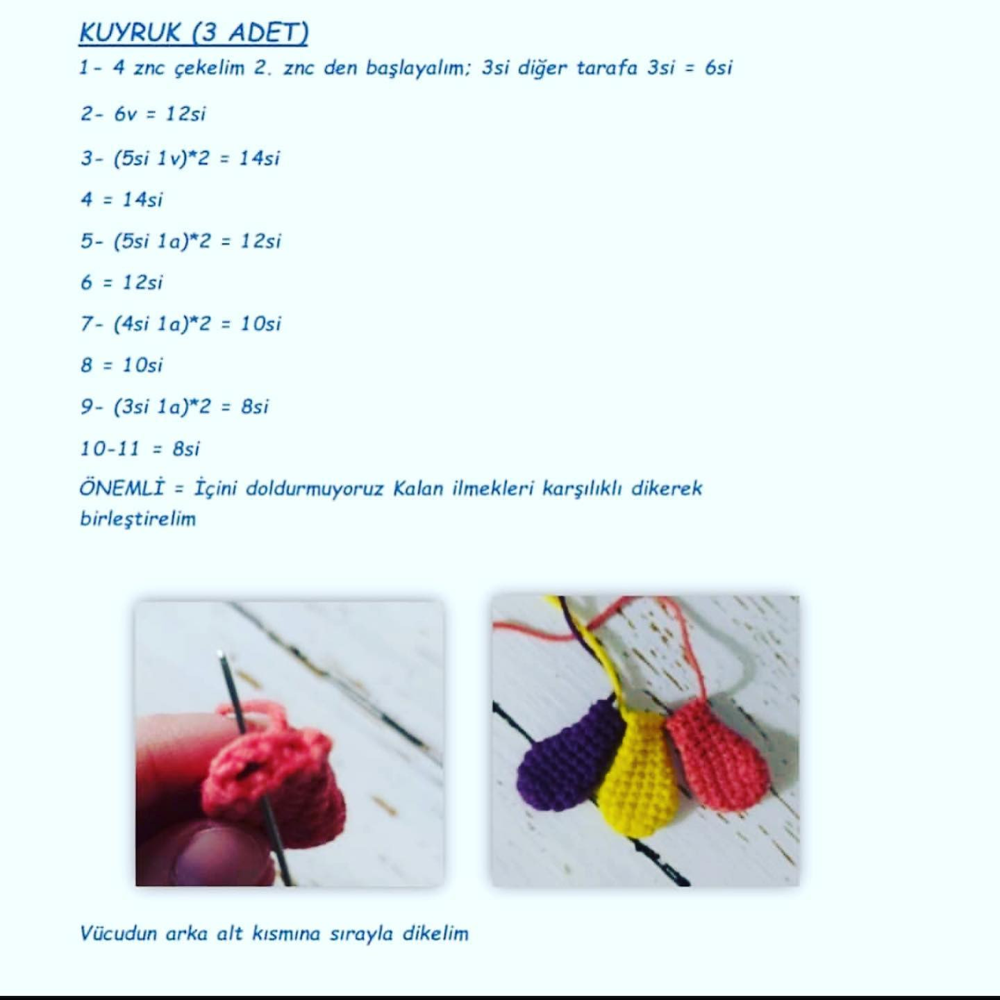 Tığ İşi Papağan Deseni: Ücretsiz ve Renkli Model
