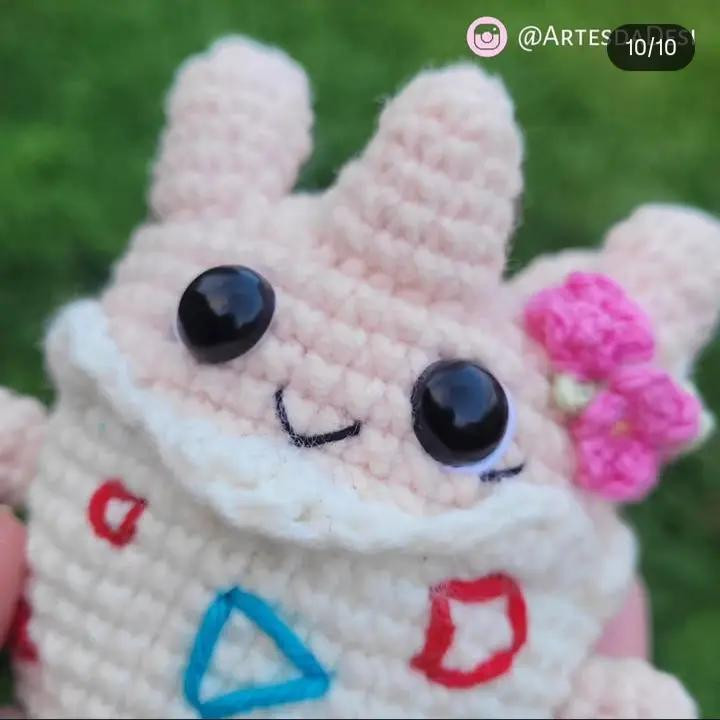 "Togepi Brilhante: Receita de Amigurumi Grátis e Fofa"