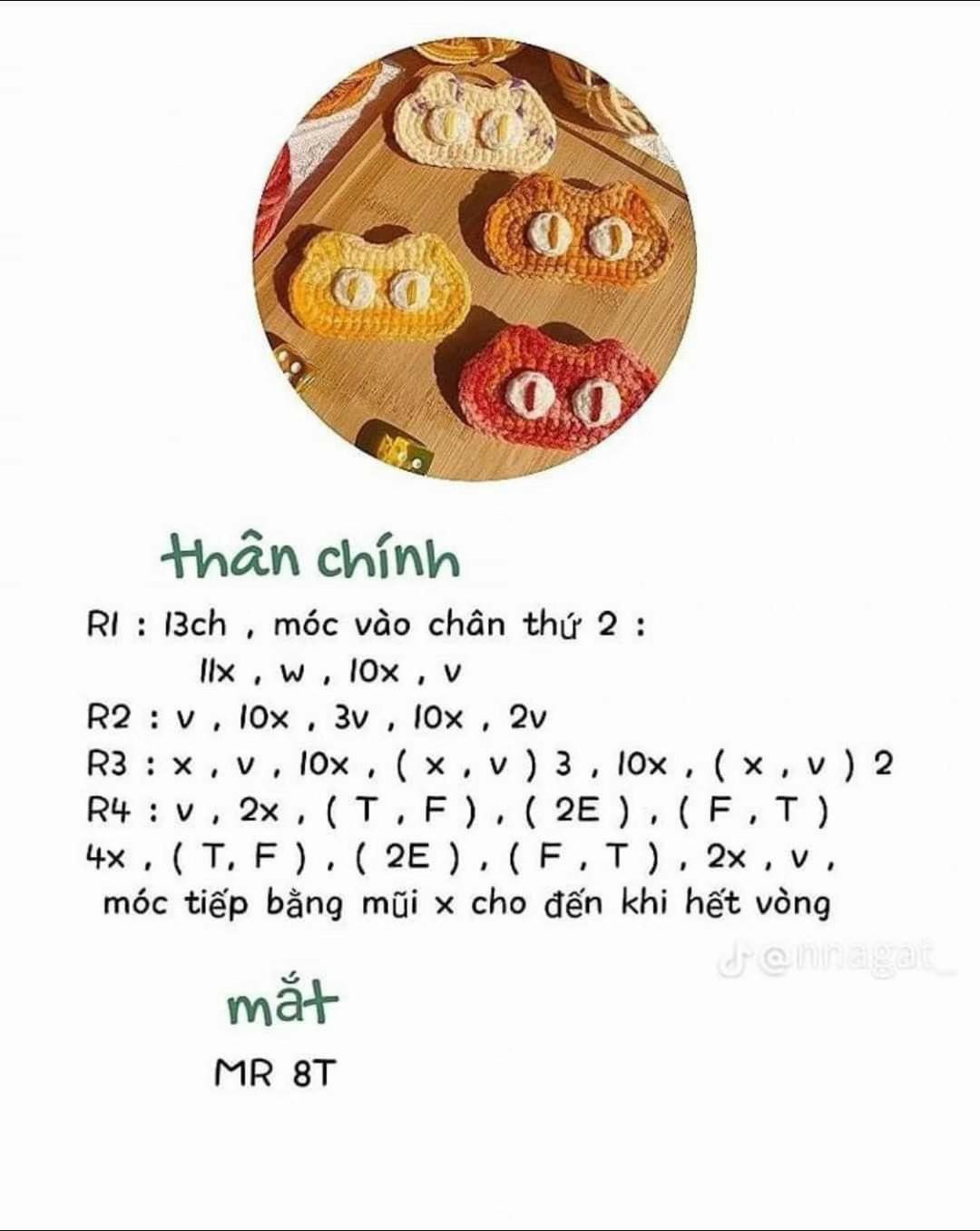 Tổng hợp chart móc kẹp tóc