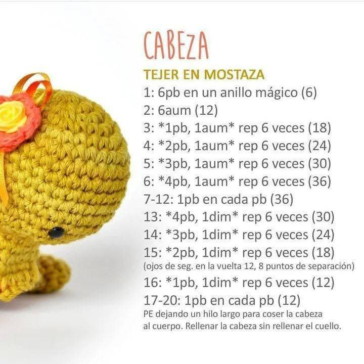 Tortuga de ganchillo con patrón gratuito para alfileres
