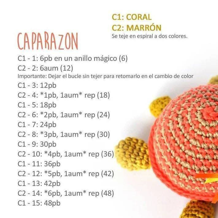 Tortuga de ganchillo con patrón gratuito para alfileres