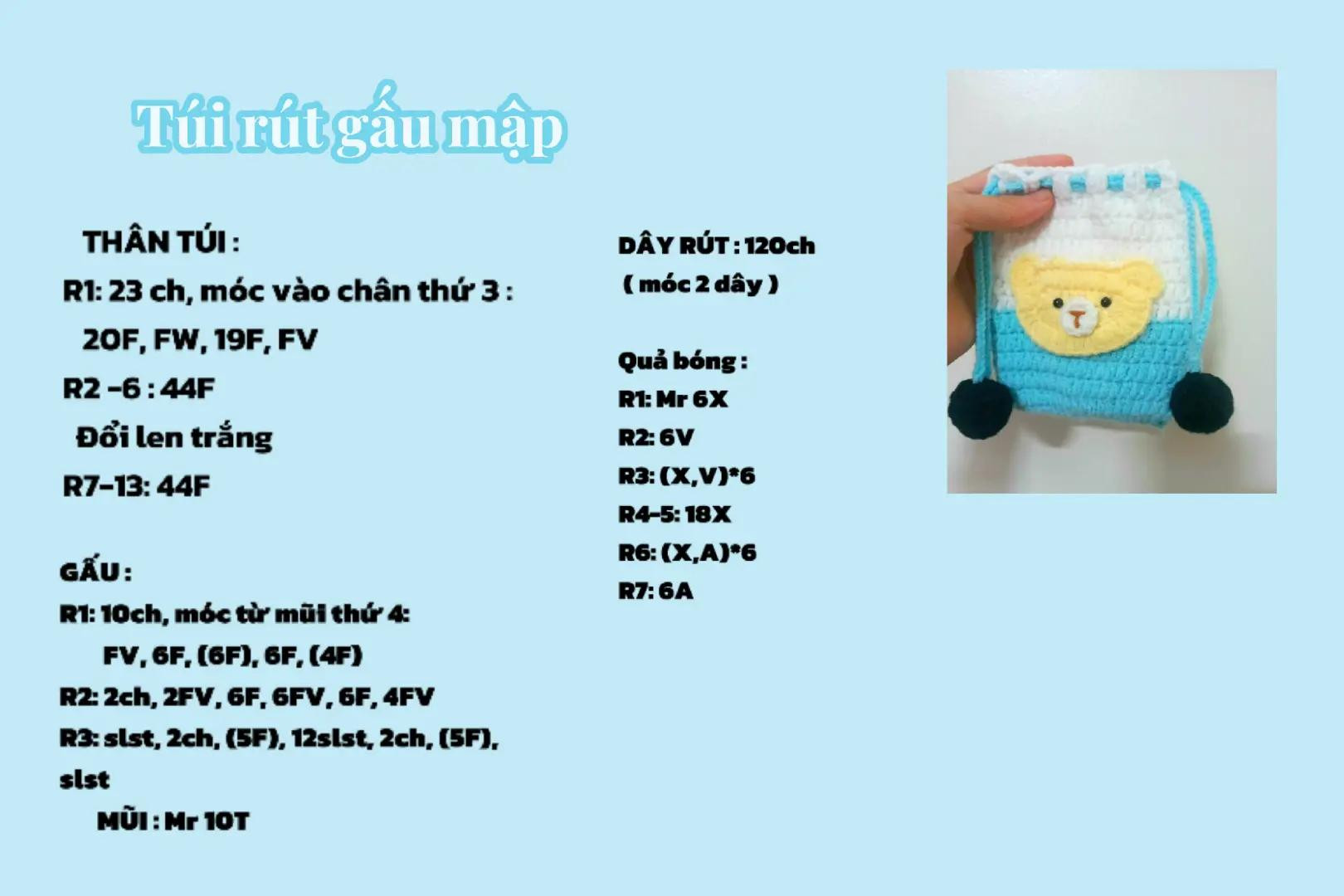 túi rút gấu mập
