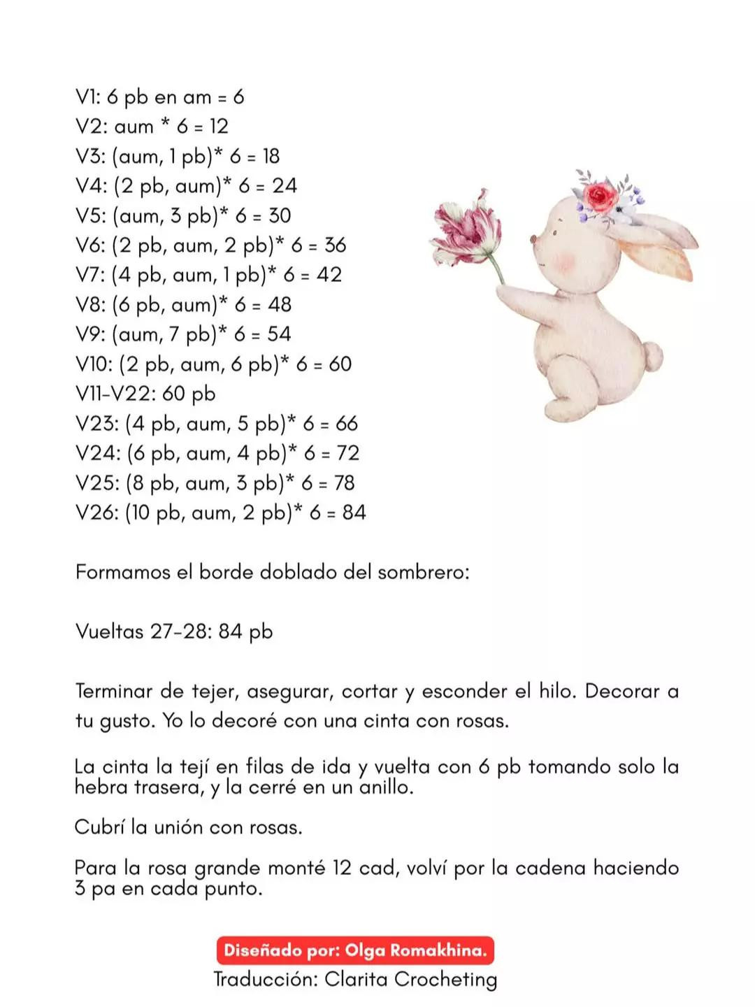 Una adorable liebre tejida con orejas esponjosas y vestimenta colorida