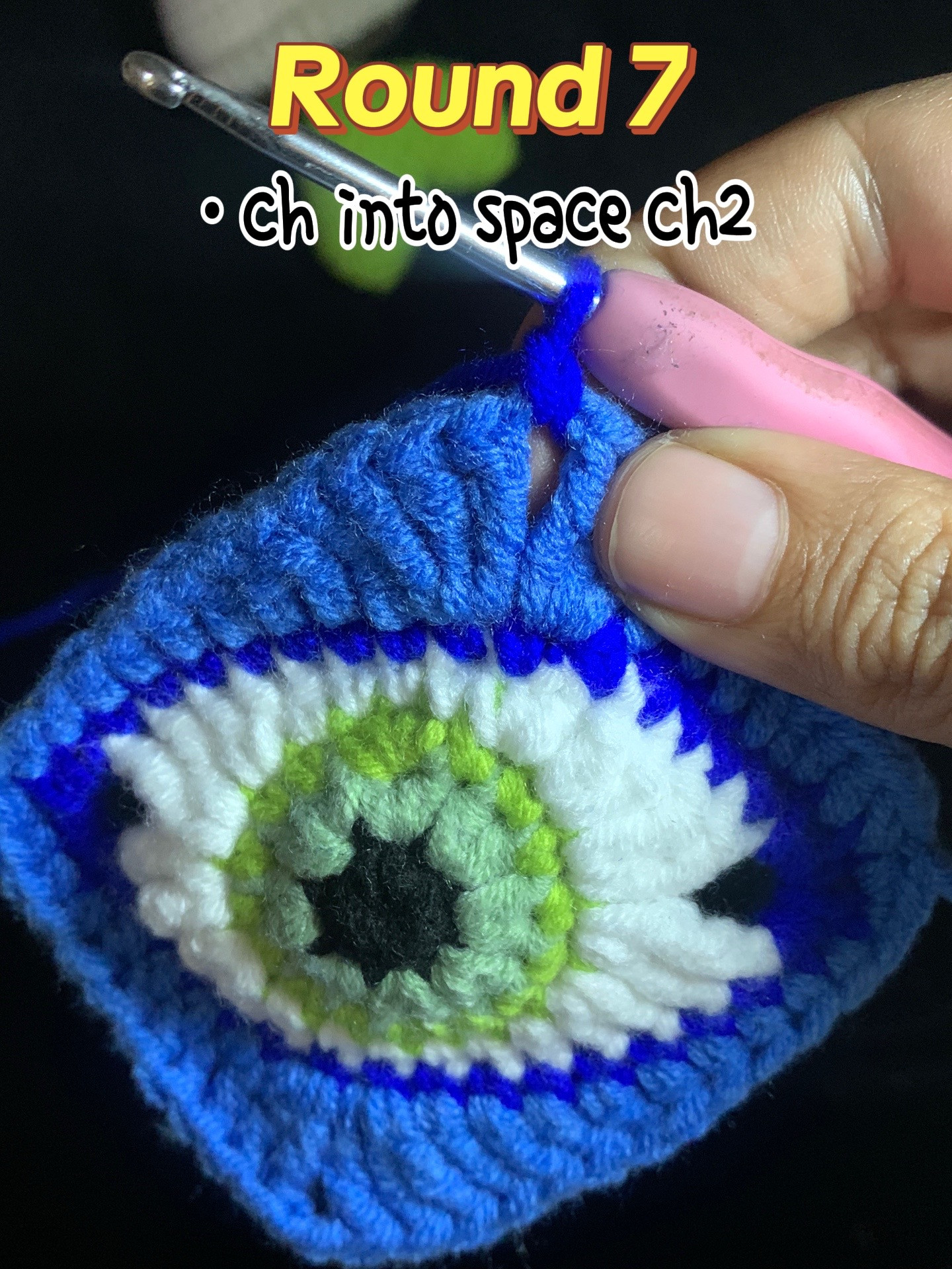 Unique Granny Square Design: Devil Eyes Crochet Pattern