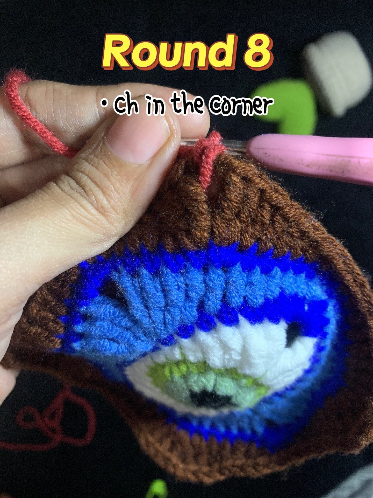 Unique Granny Square Design: Devil Eyes Crochet Pattern
