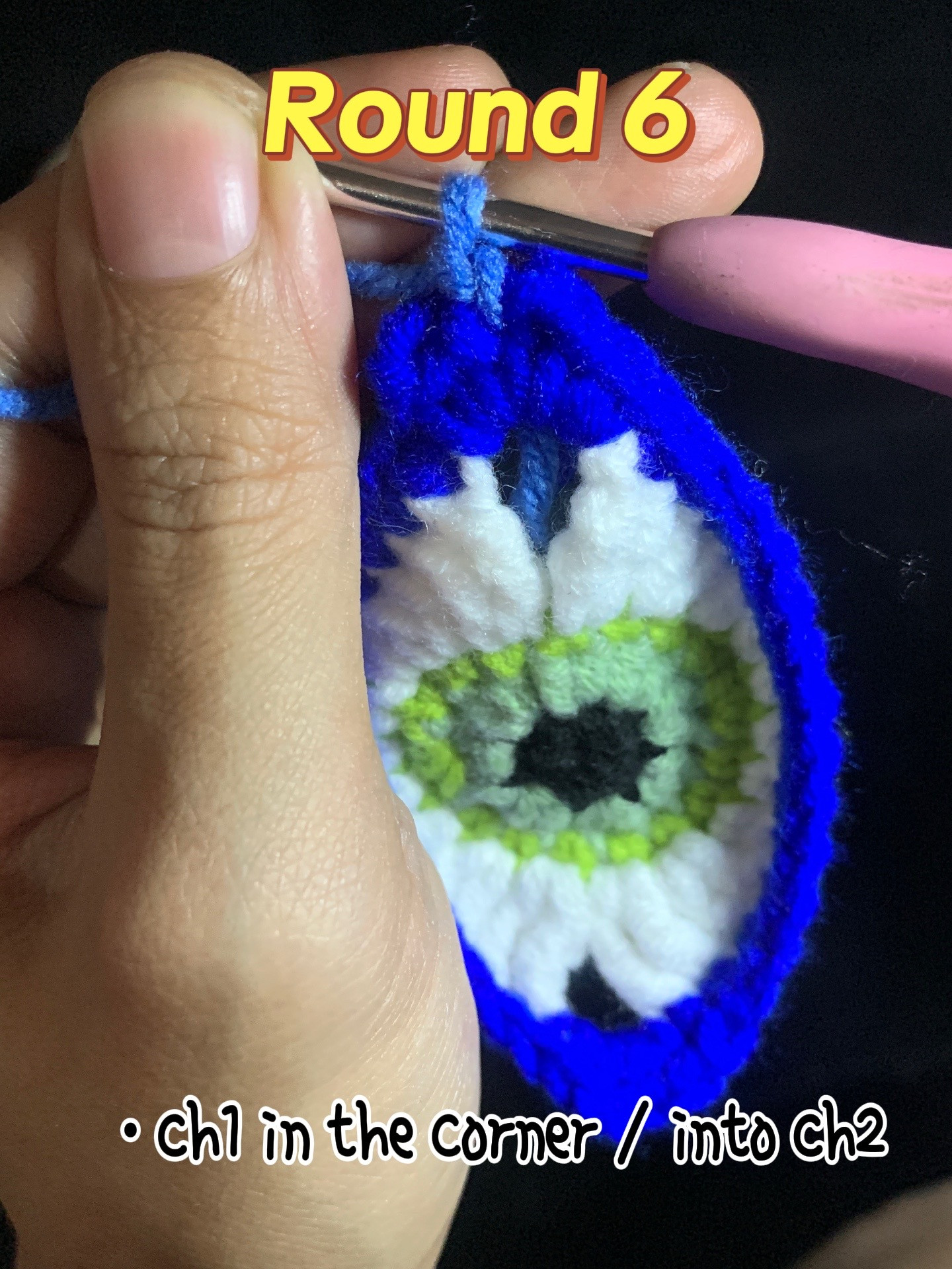 Unique Granny Square Design: Devil Eyes Crochet Pattern